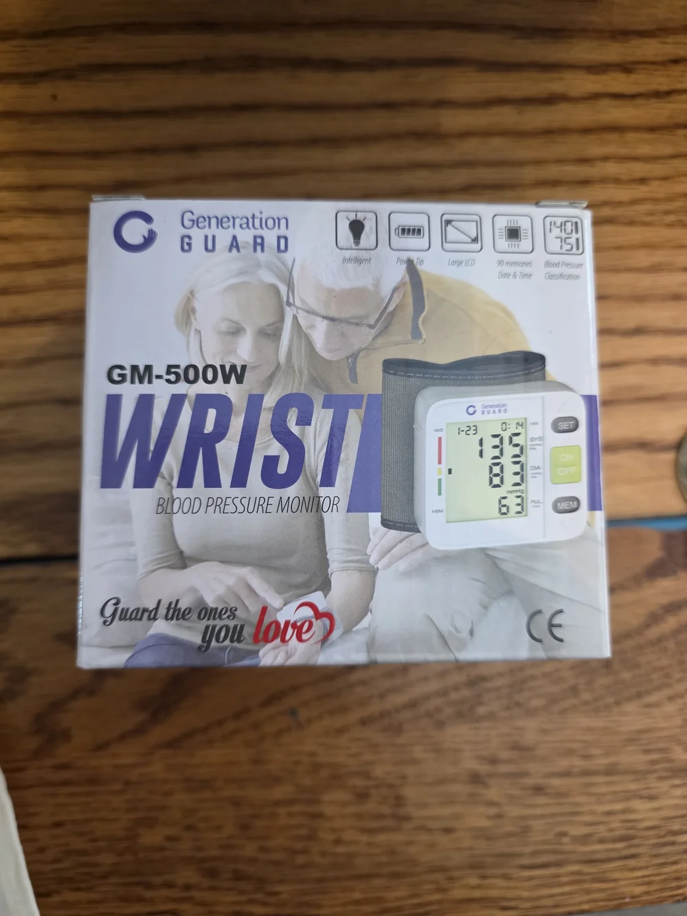 Generation Guard GM-500W Wrist Blood Pressure Monitor